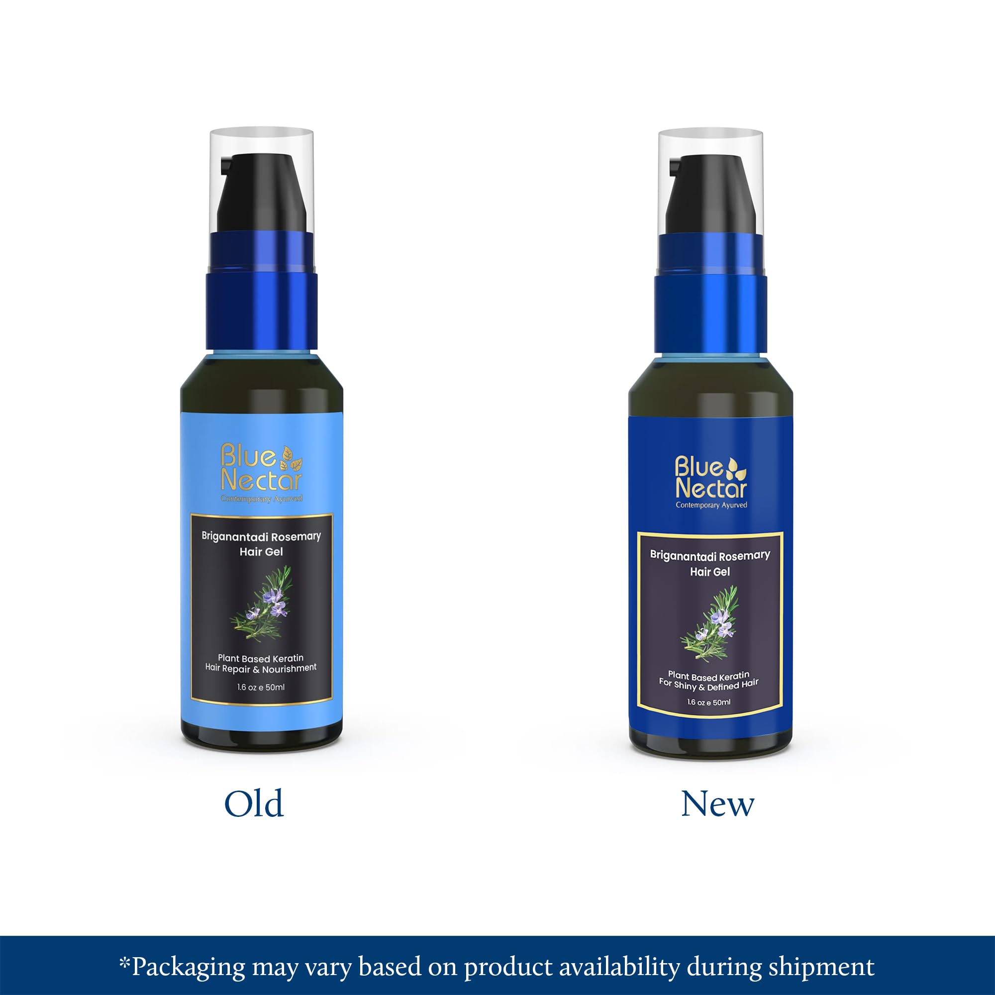 Amazon.com : Blue Nectar Rosemary Hair Gel for Curly & Frizzy Hair
