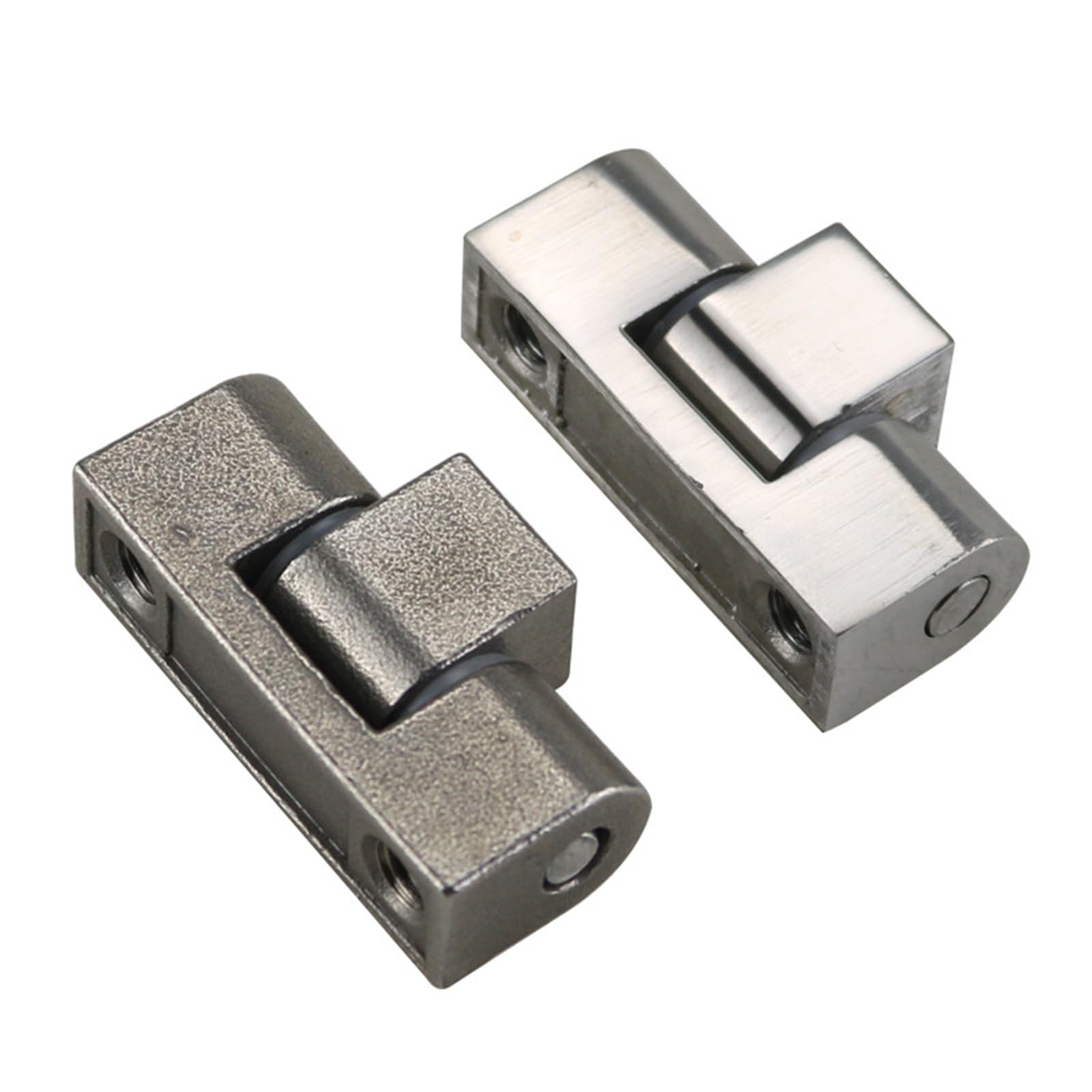 Rmwkrmogrf Buffed 304 Stainless Steel Bearing Door Hinge Shaft Switch Rotating Hardware Accessories 1Pcs(Buffed)