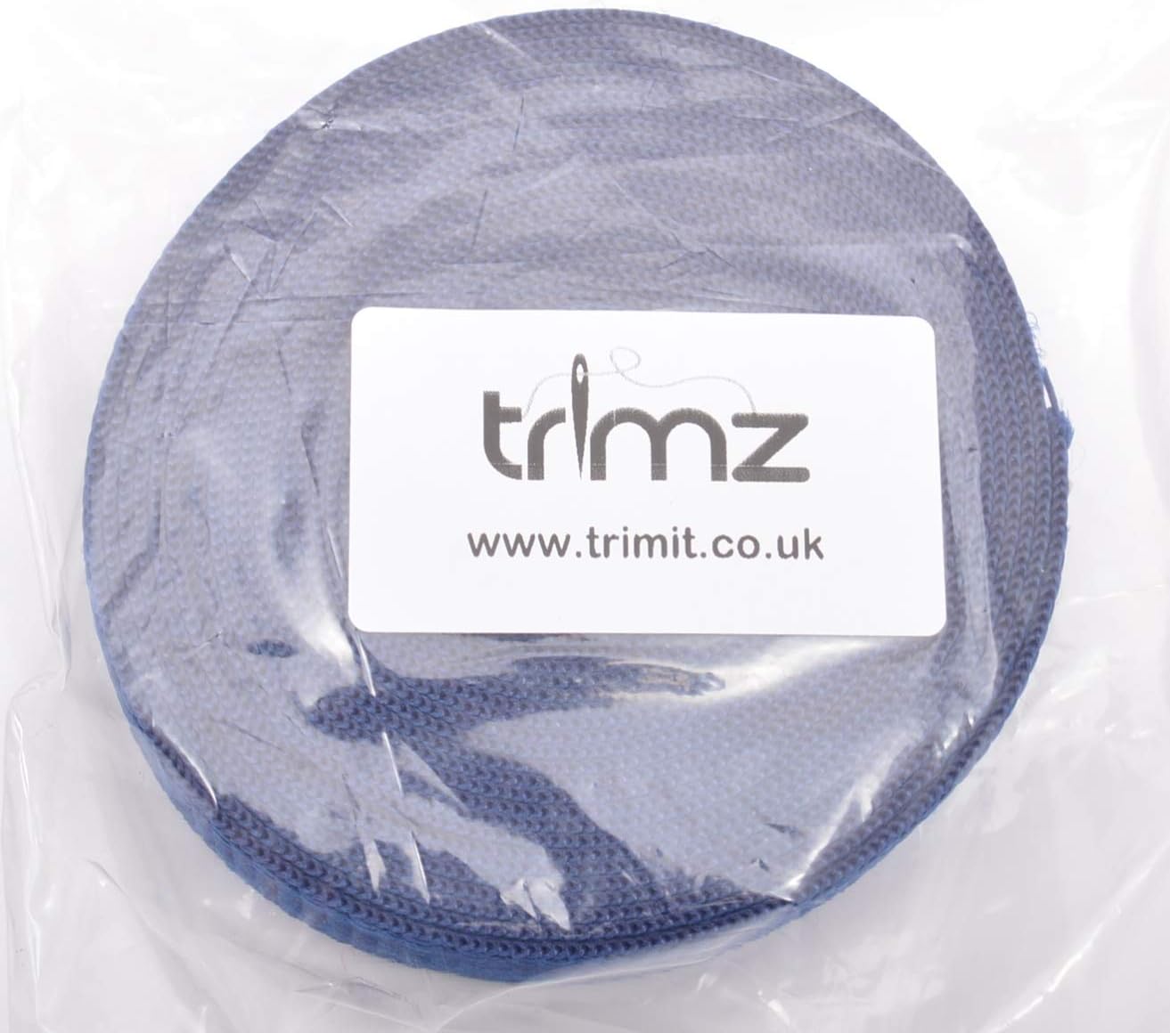 Trimz Polypropylene Webbing, Blue - 25mm Wide x 5Mtr Reel - Heavy Duty Strapping for Bags and Crafts, 25mm x 5m - Image 5