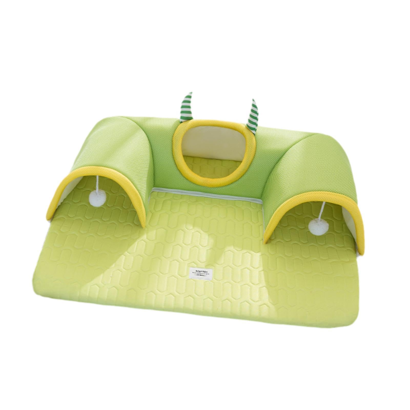 Tunnel Interactif pour Chat, Lit Bébé, Tunnel de Jeu pour Chatons, Hamsters et Autres Petits Animaux, L