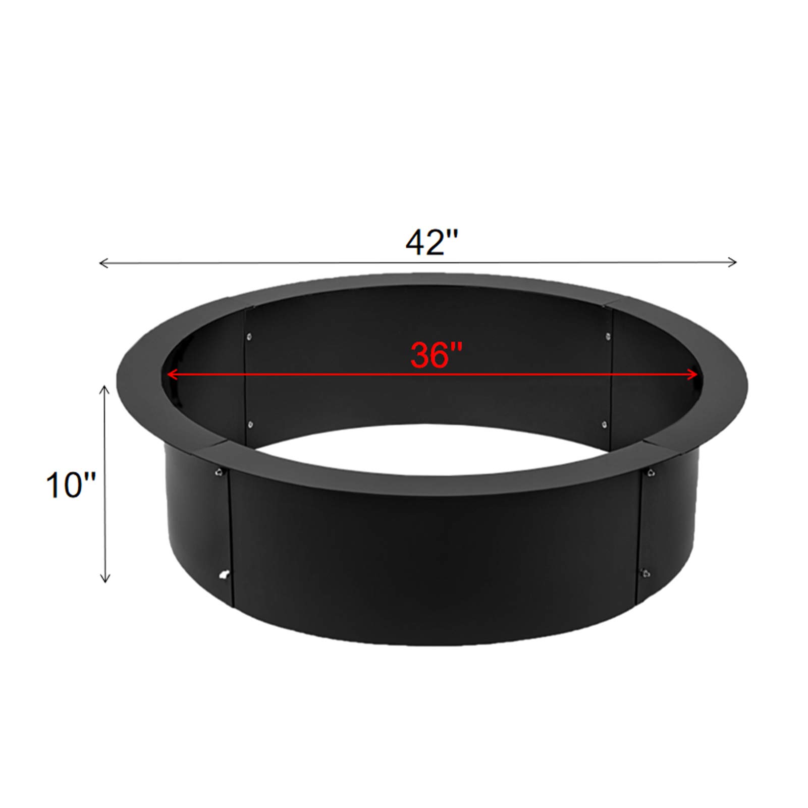 Buy EBUY Fire Pit Ring 42Inch Outer/36Inch Inner Diameter Fire Pit