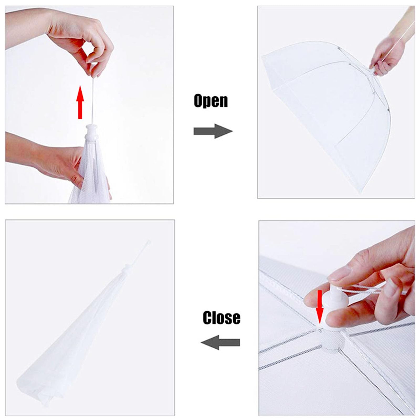 Copertura pieghevole per alimenti a rete pop up, per esterni, tende da schermo, feste, picnic, barbecue, tenere lontano da mosche e insetti, colore blu, 1 pezzo