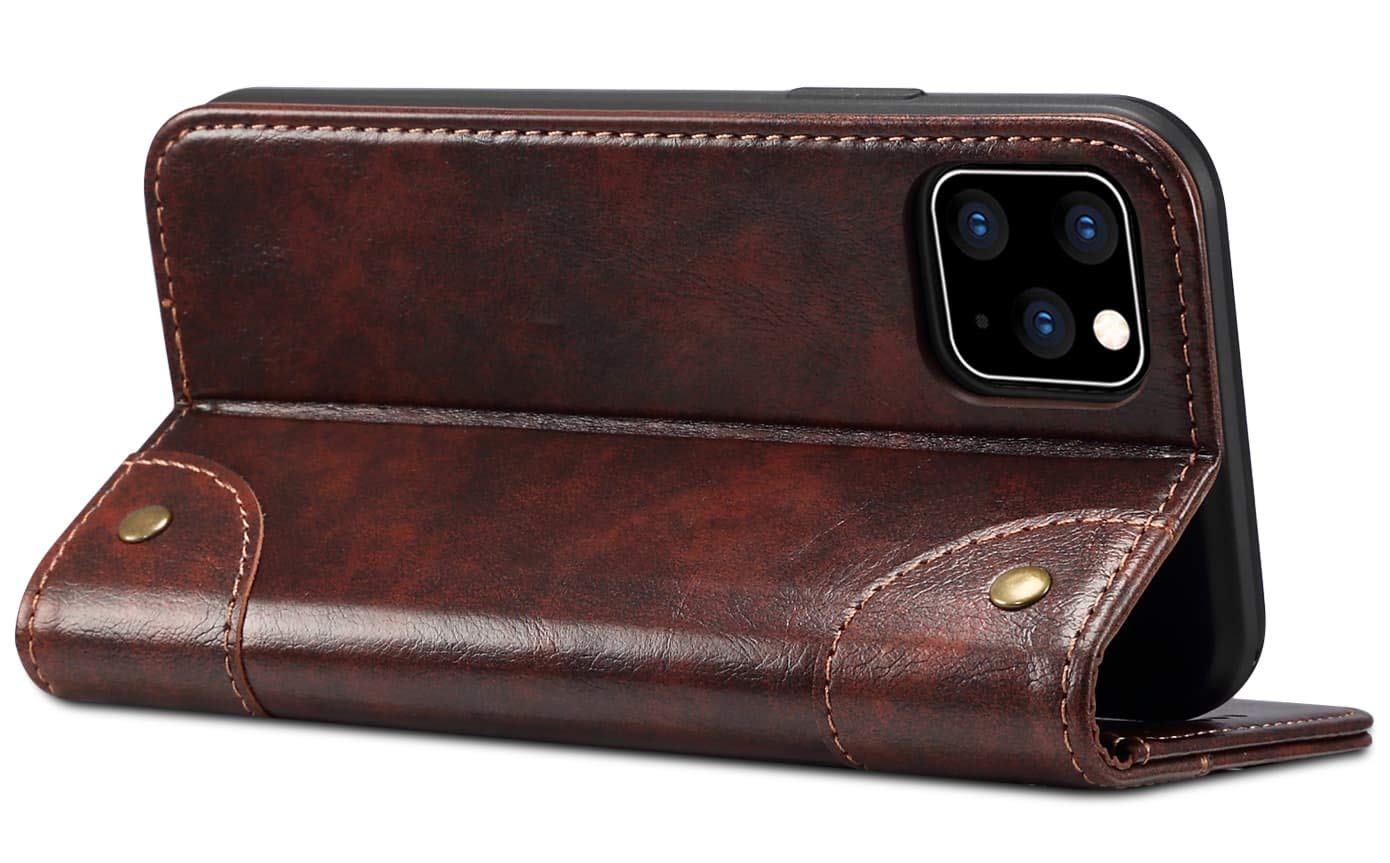 Amazon.com: SINIANL Compatible with iPhone 11 Pro Max Leather Case