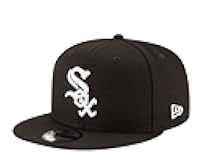 9Fifty MLB Chicago White Sox Basic Black/White Snapback Hat 11591069 One Size