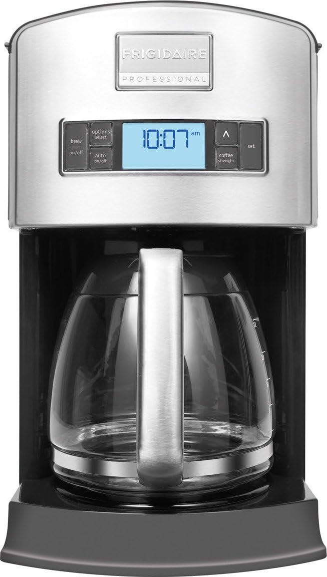 Frigidaire Professional Stainless Programmable 12-Cup Drip Coffee Maker