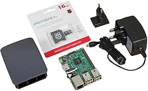 U:Create Raspberry Pi 3 Official Desktop Starter Kit 16GB Black