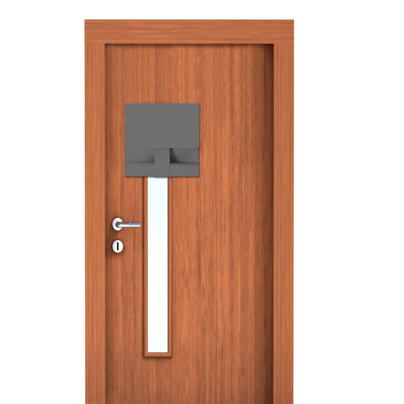 Maritown Classroom Door Window Curtains 1 Panel No Drill Blackout Privacy French Door Blinds Front Door Curtain Stick on Shades for Patio Door Backdoor Classroom Glass Door Window Cover
