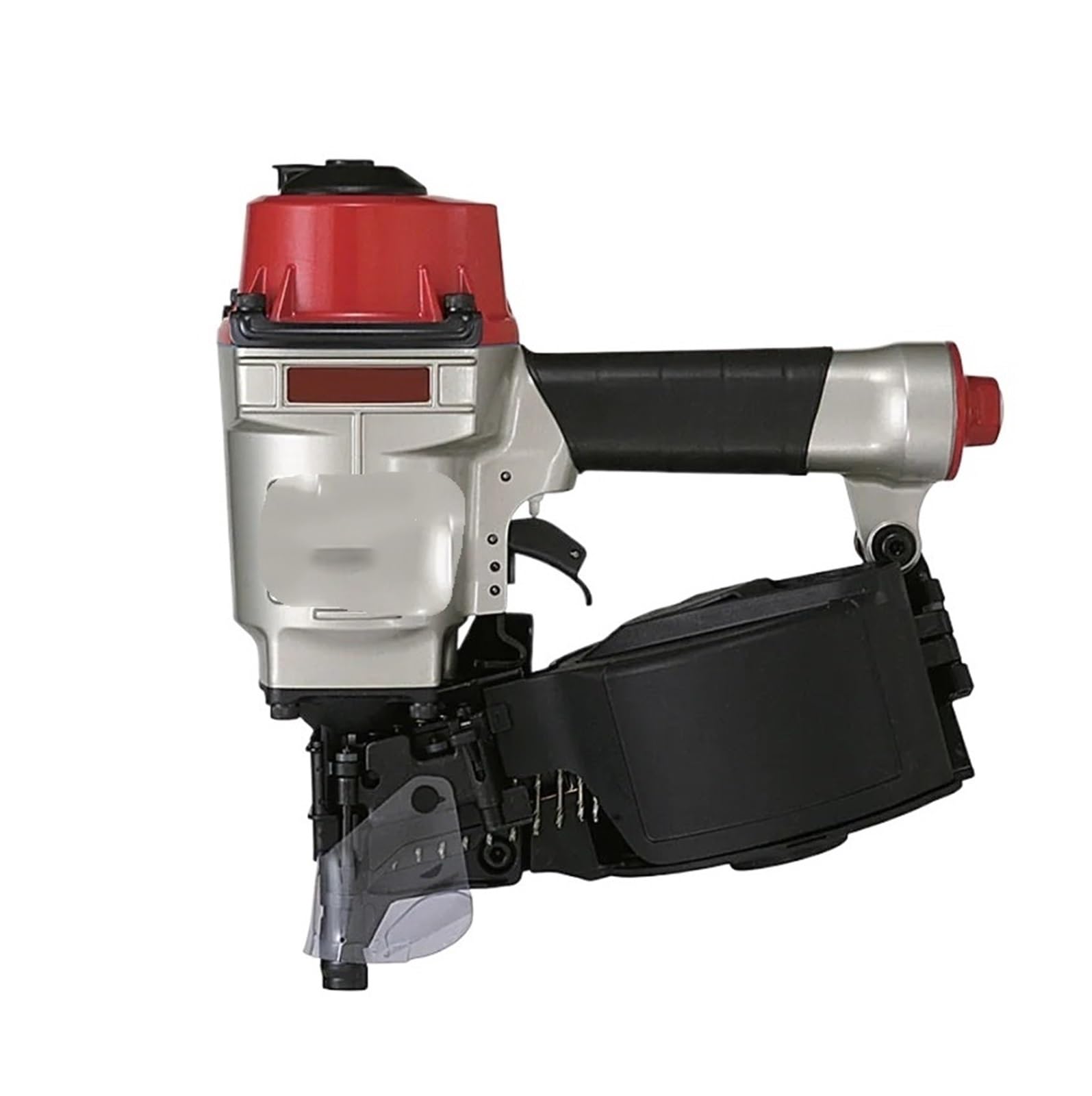 Oil-Free Pneumatic Staple Gun CN55 Coil Nailer for Board Wood Work Furniture Sheathing Tool Air Pneumatic Roll Nail Gun