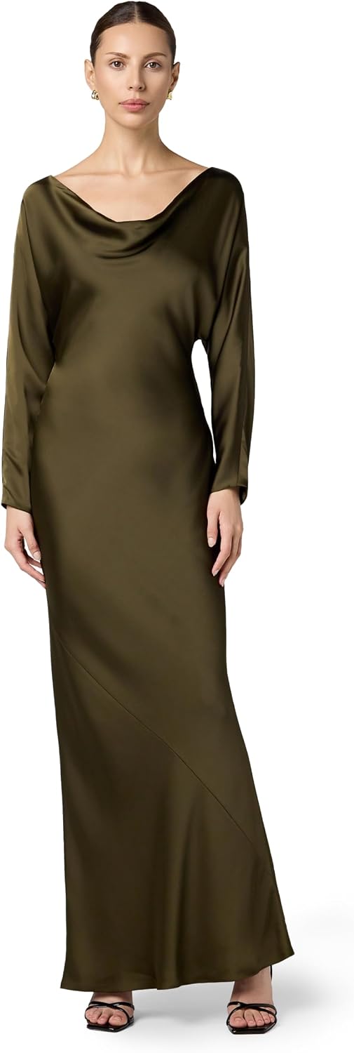 Norma Kamali Women's Dolman Maria Gown
