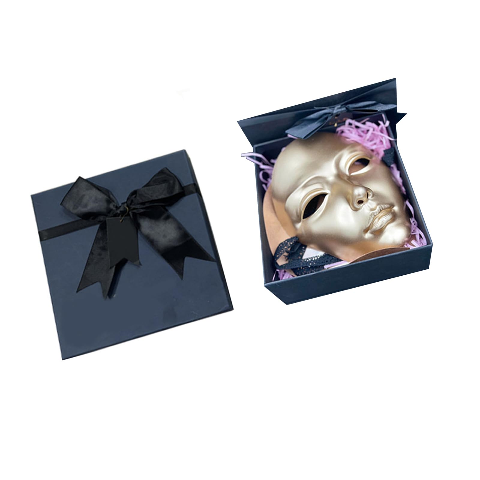Maxtonser Paintable Masquerade Full For Adult Halloween Cosplay Masquerade Themed Party Photography