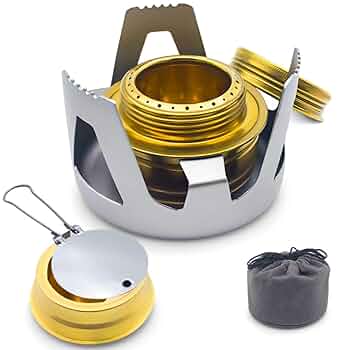 アルコールストーブ　小サイズ 手のひらサイズのアウトドアストーブを便利にする、板金技術が