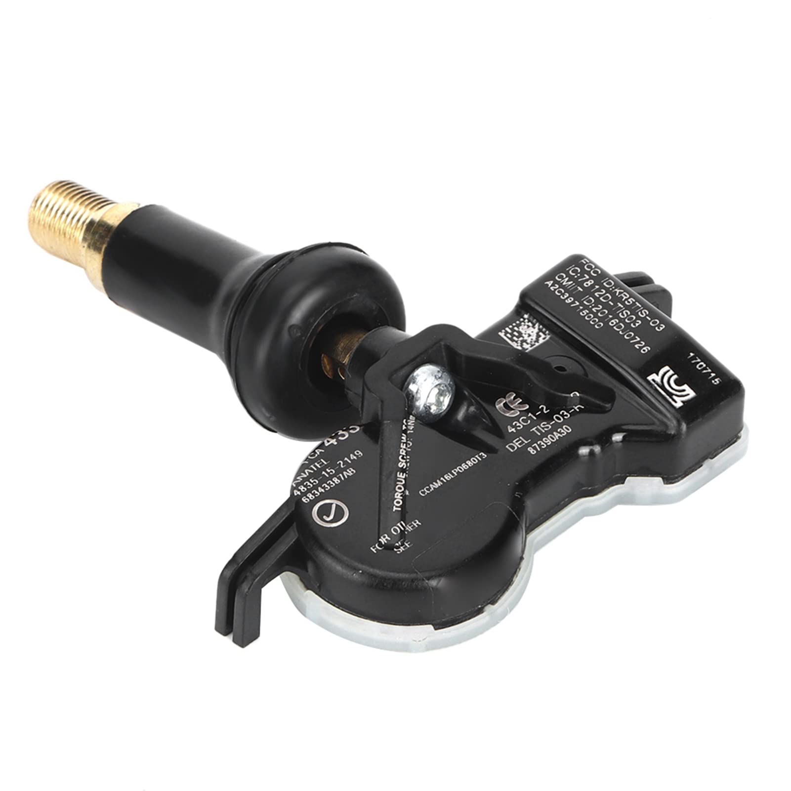 Qiilu Sensore pressione pneumatici, sensore monitoraggio pressione pneumatici 68193586AA 68313387AB Fit adatto per sensori pneumatici renegade
