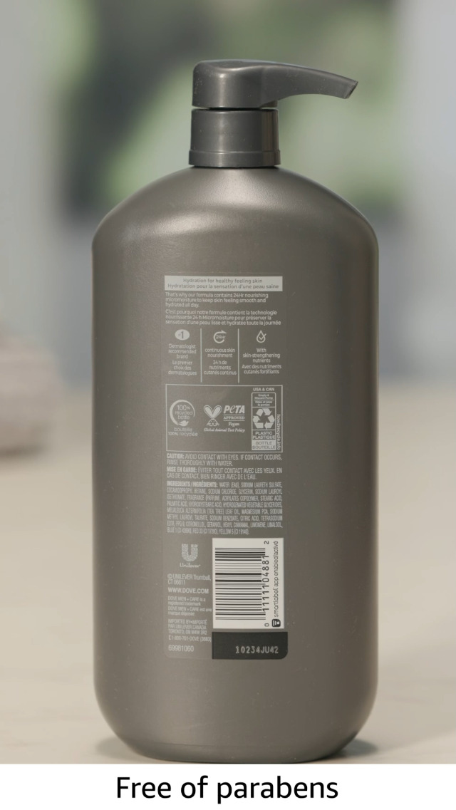 Amazon.com: Dove Men+Care Body and Face Wash with Wild Mint Oil