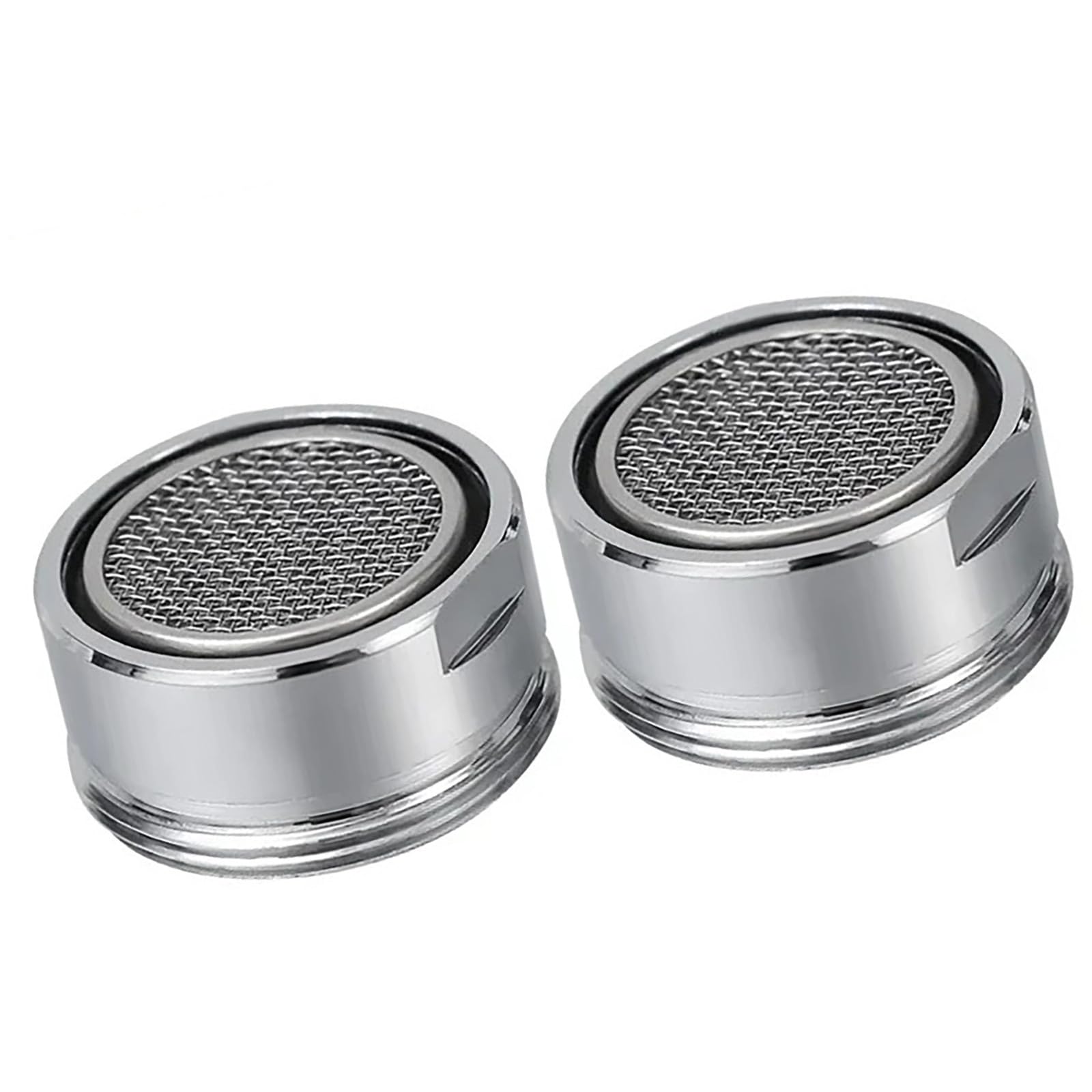 Sturdy 24mm Thread Brass Faucet Aerator with Replaceable Filter Bathroom Accessory for Water Efficiency Daily Use Brass Aerator
