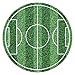 dekora Decoración de Comestible para Pastel en Forma de Terreno de Fútbol, Multicolor, 20 cm