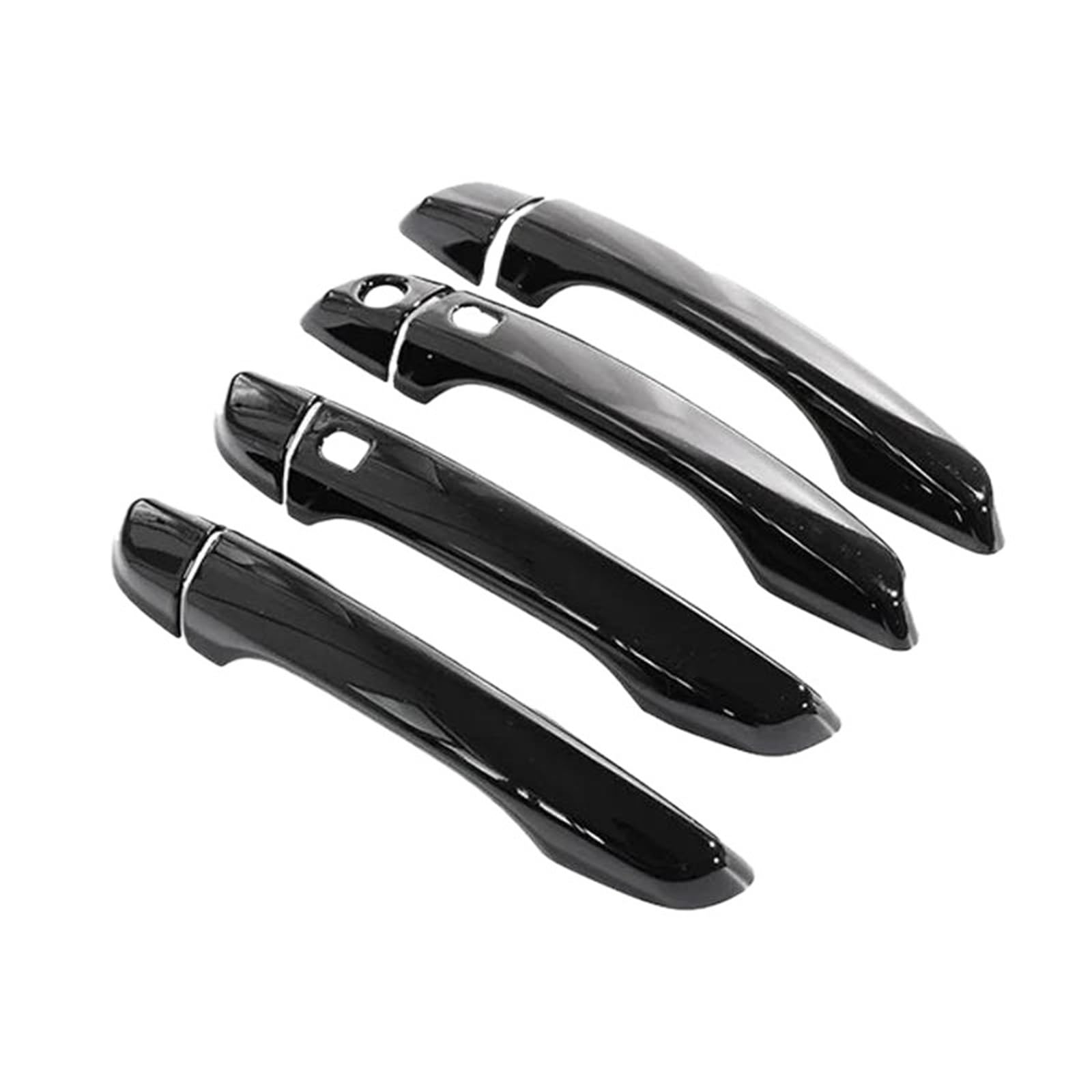 ATGCBCAUF Car Exterior Door Handles Covers Protective for Citroen C4 for Cactus 2014-2019 Car Exterior Door Handles(A 2 keyless Entry)