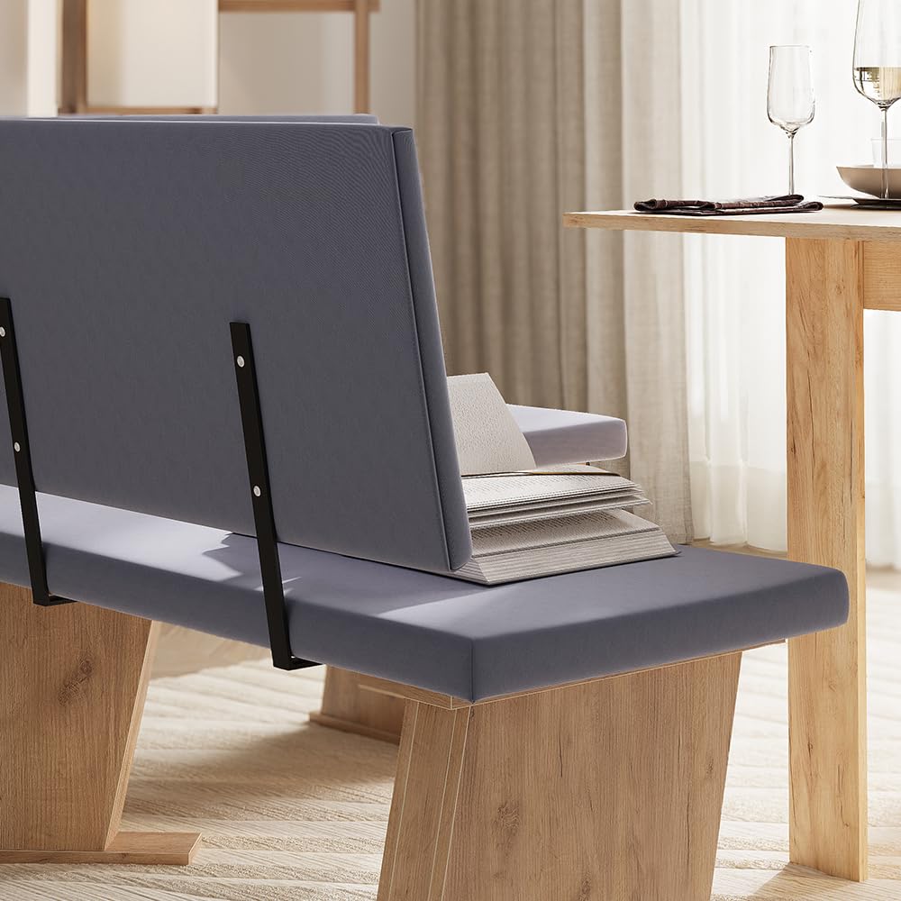 Vicco Ławka narożna do jadalni "Rivon", Dąb goldkraft/Antracyt 150 x 120 cm