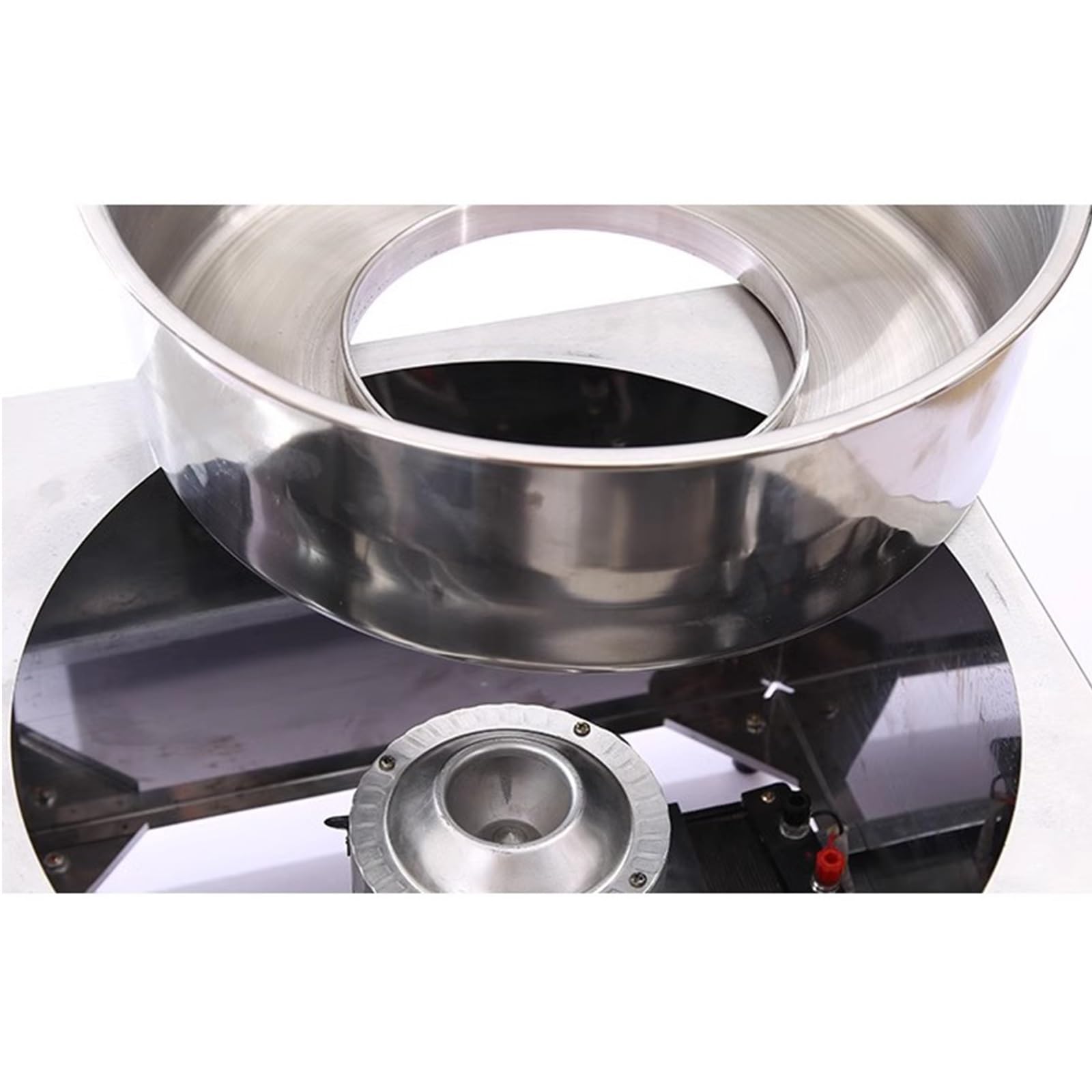 máquina de algodón de azúcar Máquina eléctrica Comercial automática de algodón for Hacer Dulces, máquina Hilo azúcar Acero Inoxidable, 1000W
