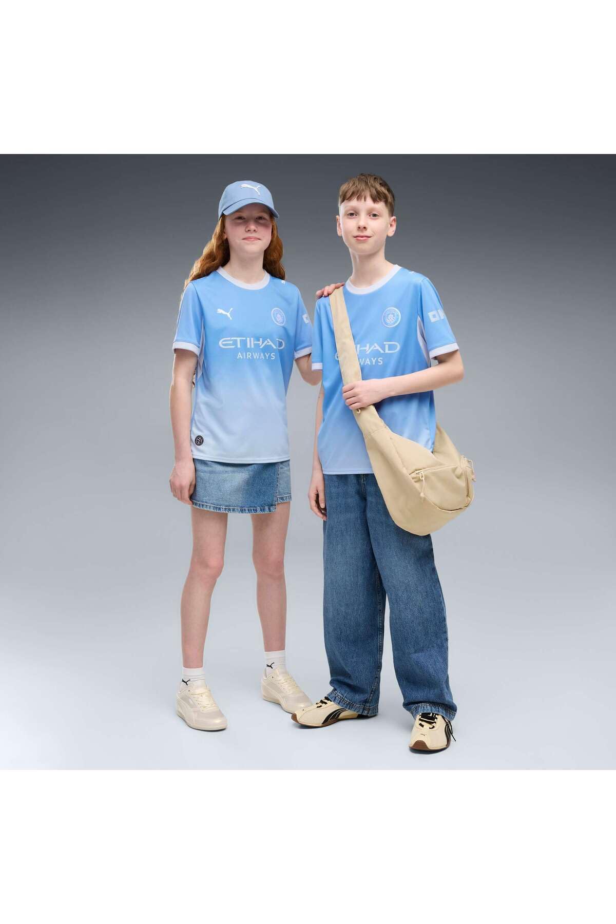 Puma Replika koszulki chłopięcej MCFC Home Jersey Jr (1 opakowanie)