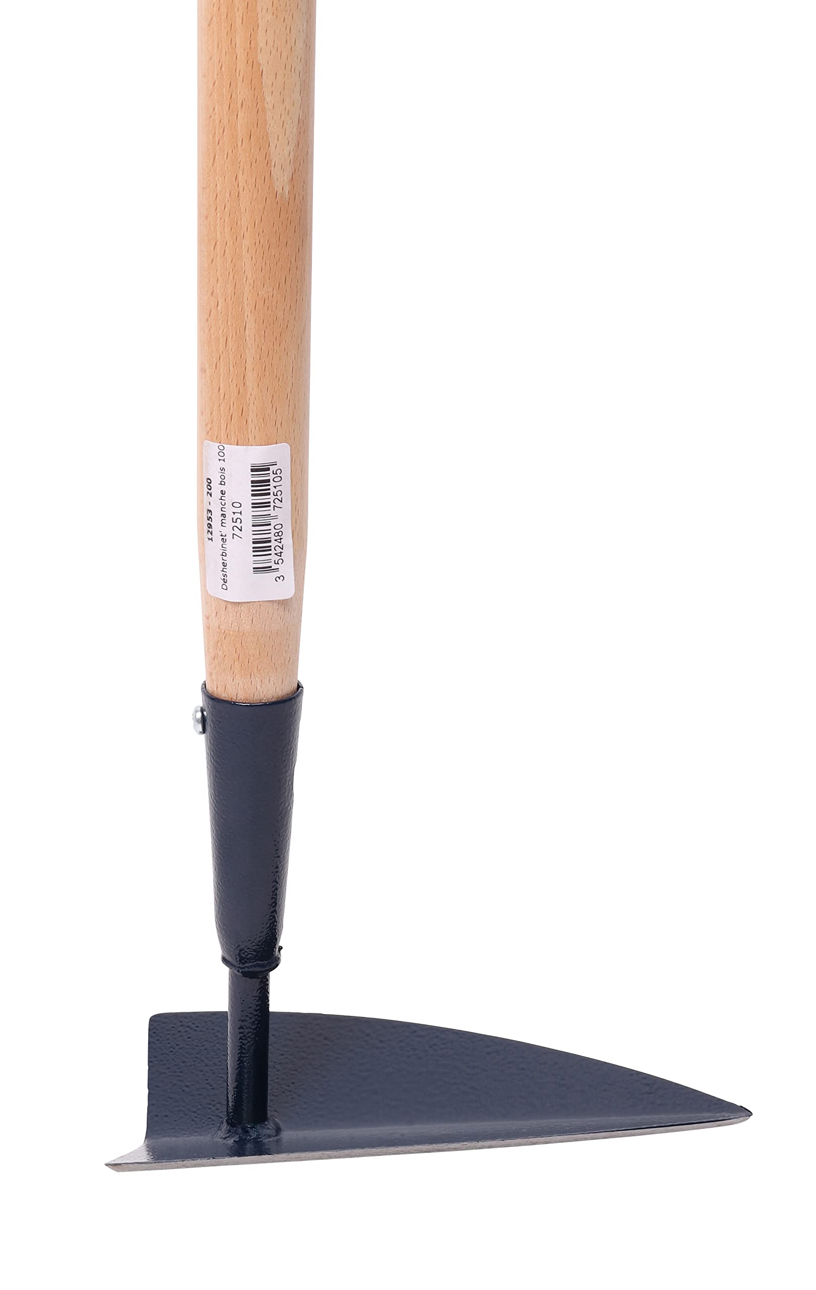 Spear & Jackson Désherbinet 3 Tranchants - Binette Multifonction Jardin - Outil 8-en-1 Désherbage/Binage - Manche Bois Hêtre - Grattoir Joints Allées