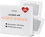 Mini Dates - Date Night Ideas for Busy Couples | 30 Meaningful Dates Under 30min | The Original Scratch-Off Date Night Game | Couples Gift