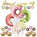 Produktbild LUCK COLLECTION Donut Party Supplies & Dekorationen Donut wachsen Banner Mylar Balloons Cupcake Toppers für Donut Geburtstag Party Dekorationen