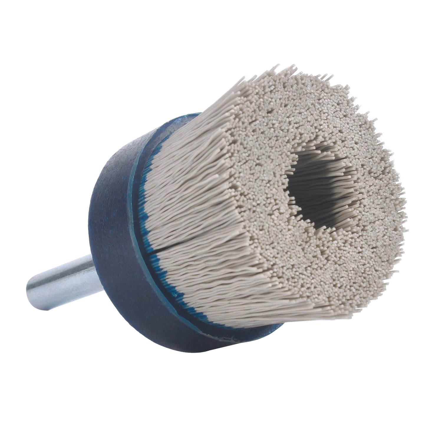 Garhgi 3.14"/80MM Abrasive Filament Nylon Bristle Disc Brush, Aluminum Oxide Fine Polishing Sanding Grinding Deburring, Remove Rust Corrosion Paint Surface Finishing