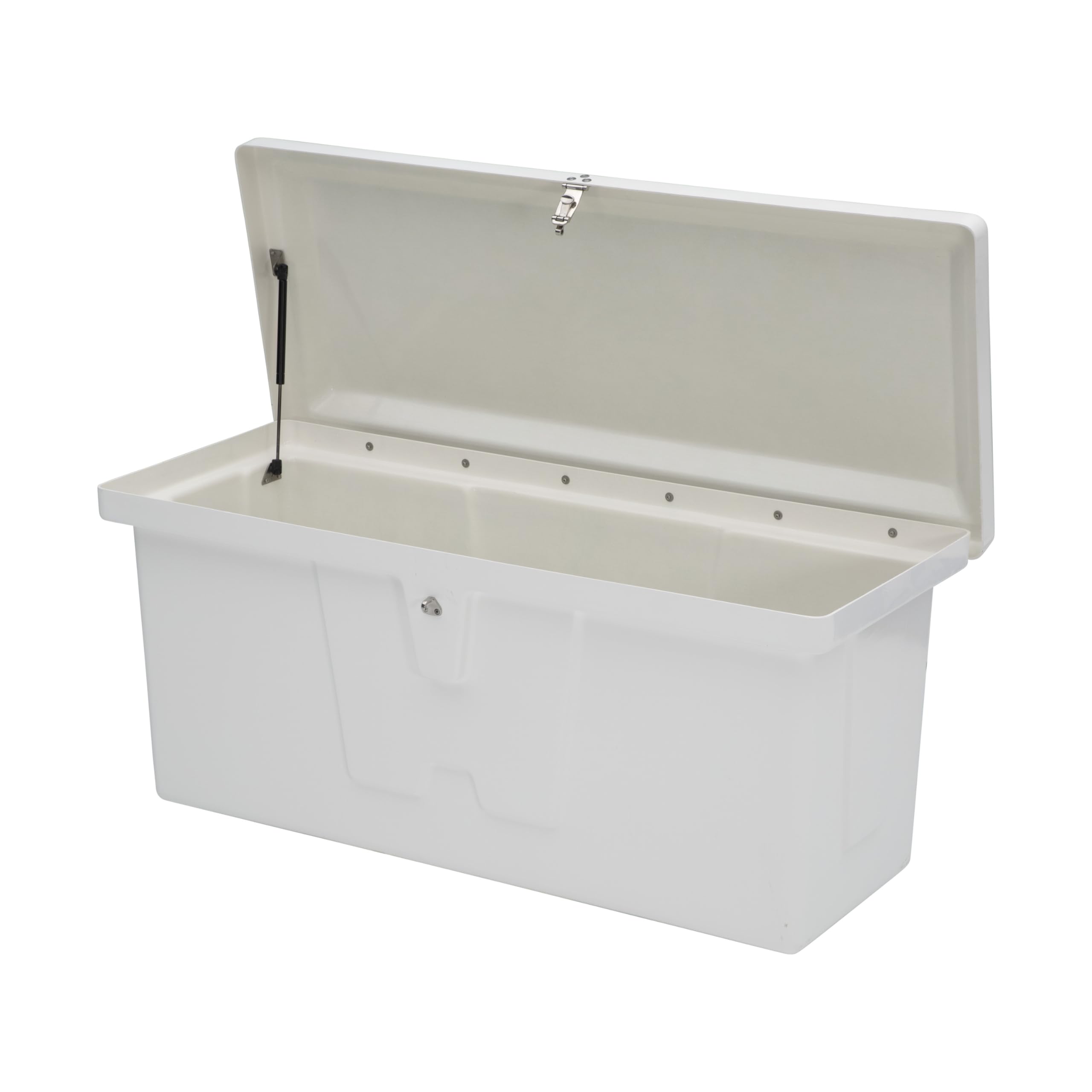 Taylor Made Stow 'N Go Small Fiberglass Dock Box, White (24