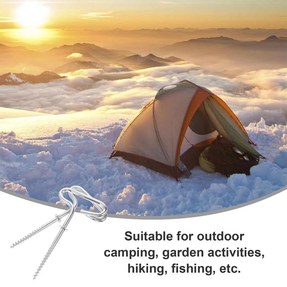 Happyyami 3pezzi Chiodi Per Per Su Accessori Per e Tende Fissaggio Per Outdoor e Attività Invernali