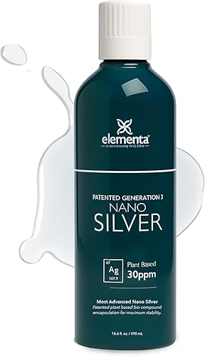 Elementa Silver - Nano Silver Liquid 16 oz. Apoyo inmunológico natural