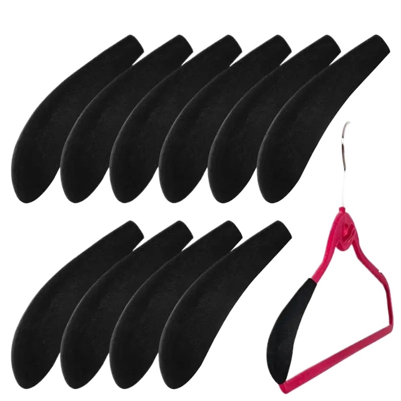 Hanger Shoulder Pads 10pcs Hanger Shoulder Bump Protectors Sweater Shaper Suit Hangers No Standard Pads For Clothing Coat