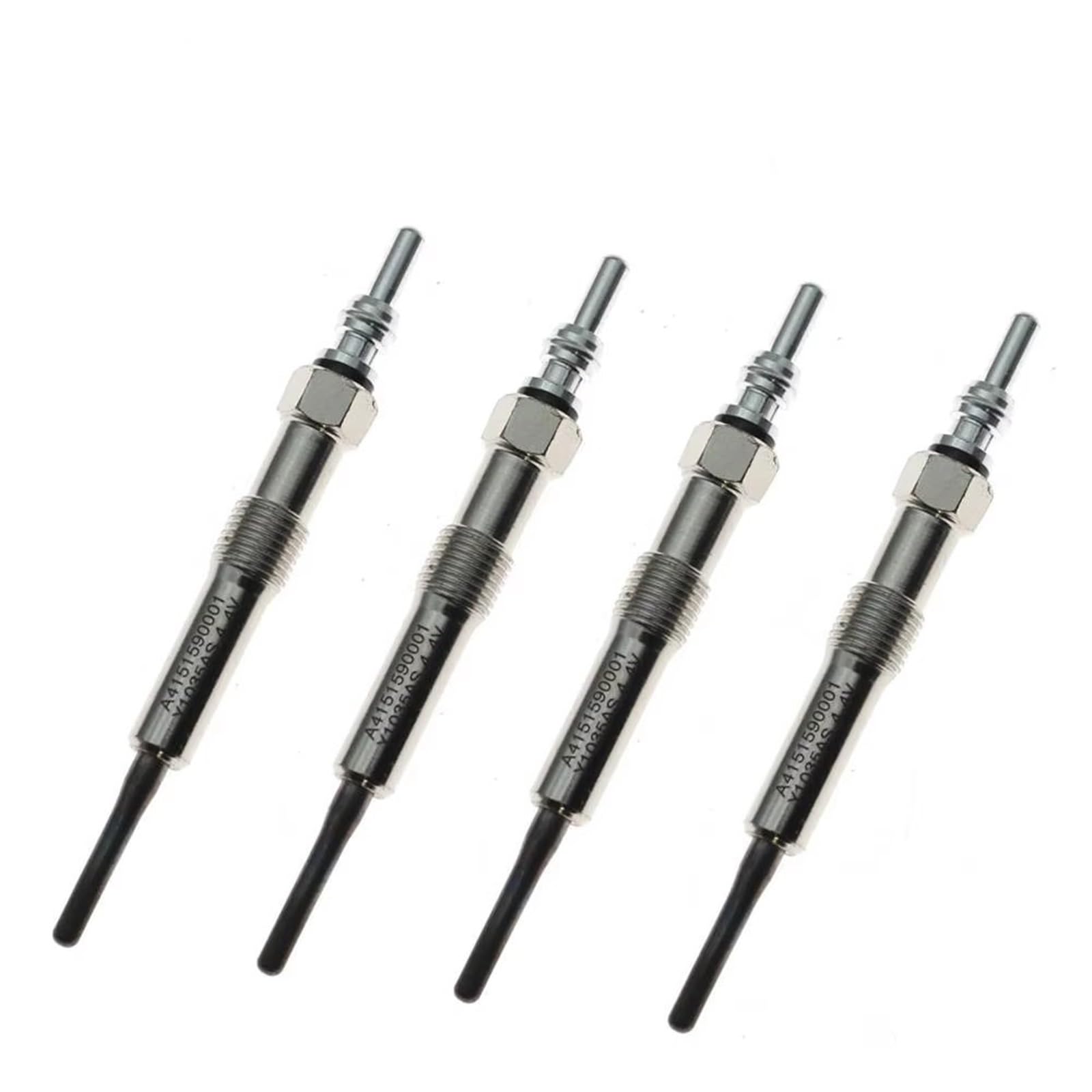 Compatibile Con Captur Per Clio III IV Per Megane III IV 1.5 DCi 4 Pezzi Candelette Di Accensione 4.4V Riscaldatore Di Candelette Di Accensione Candela di preriscaldamento