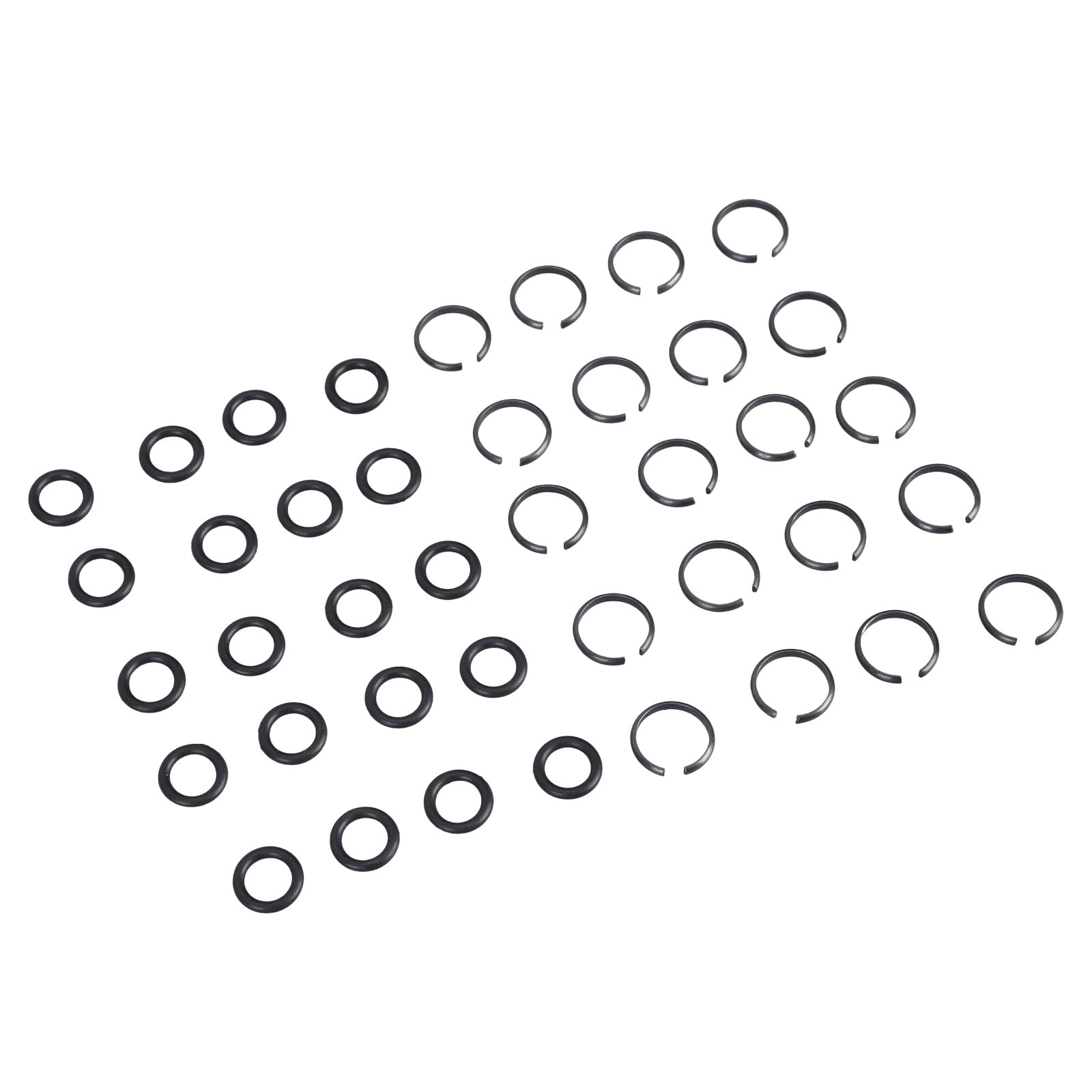 20 Set 1 / 2inch Retaining Rings Clip Socket Impacts Wrench Rings Detachment Impacts Wrench O Accessories Power Tool Accessories