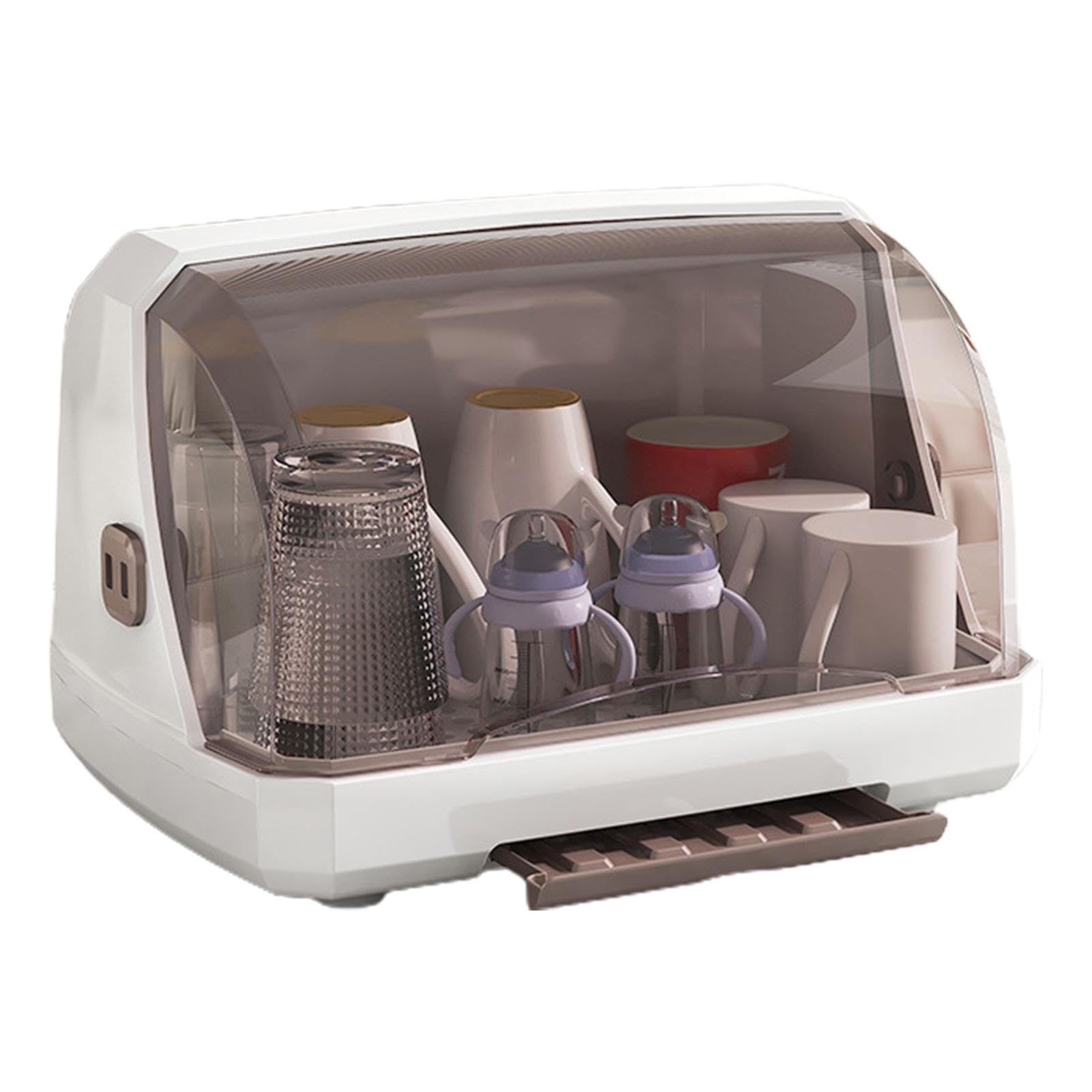Boîte De Rangement Pour Biberons – Boîtes De Rangement Pour Sèche-linge Pour Assiettes, Tasses | Support De Stockage De Biberons D'allaitement, Support De Séchage De Biberons Avec Couvercle, Boîte De