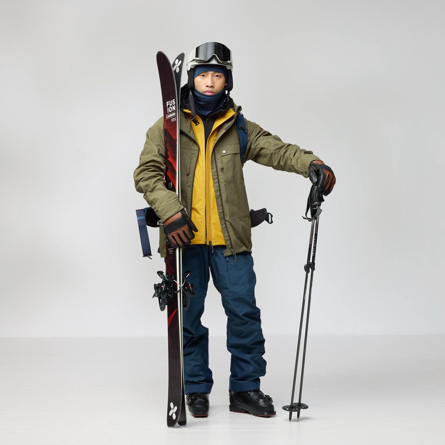 Fjällräven Męska kurtka Bergtagen G-1000 M, Laurel Green, XL, zielony (Laurel Green), XL