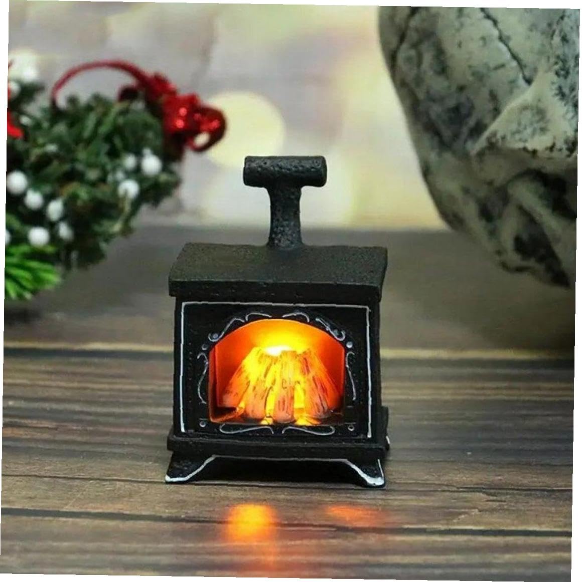 ミニチュアストーブ　アンティーク風　暖炉　置物 ミニチュアストーブ アンティーク風 暖炉 置物