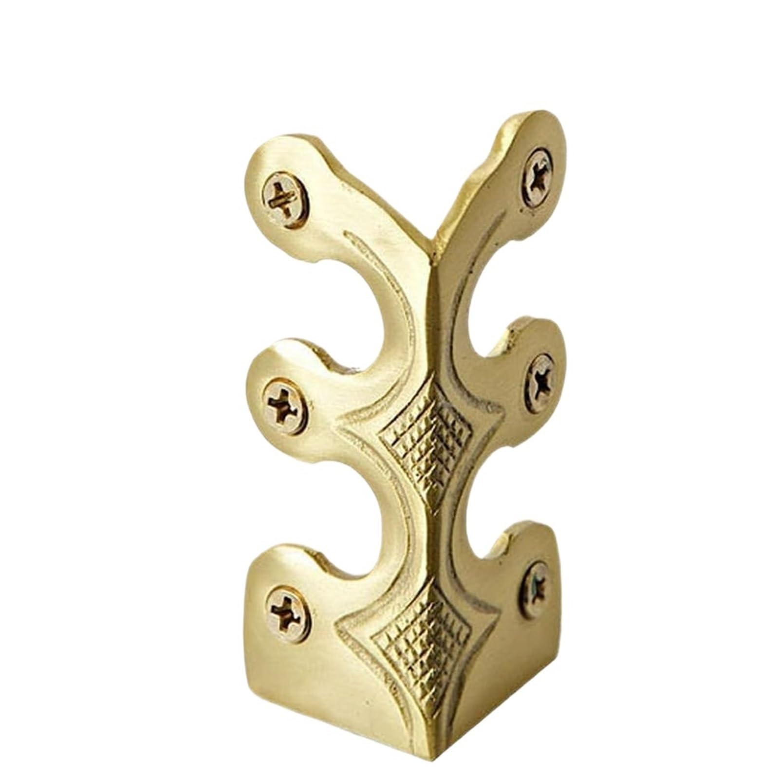Baseboard Corner Protectors, Solid Brass Baseboard Corner ors Edge Guard(Color 1)