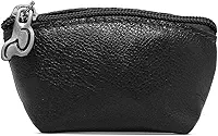 Porta Moedas de Couro Modelo Barco - Relicário (Preto)