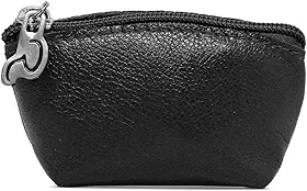 Porta Moedas de Couro Modelo Barco - Relicário (Preto)