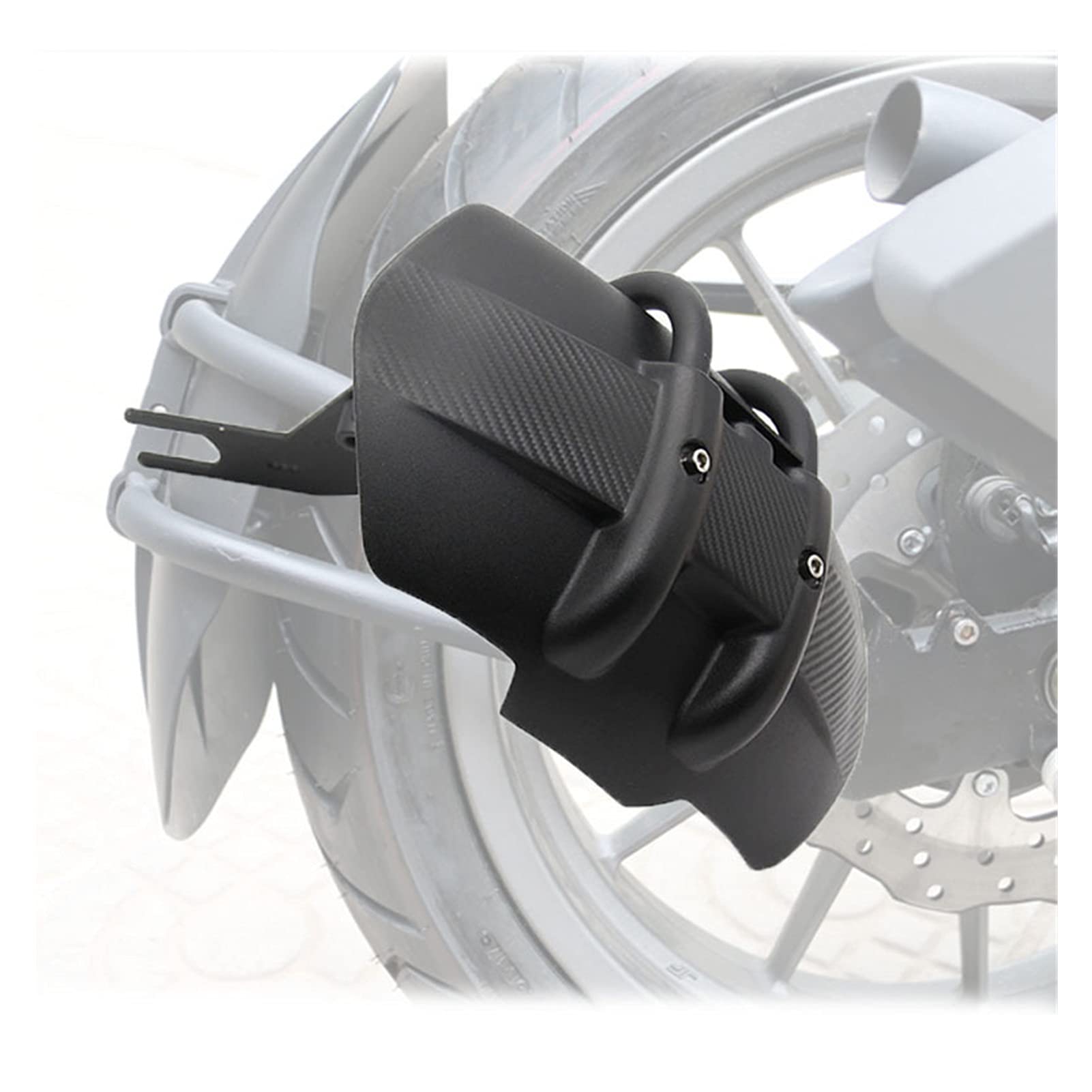 Garde-Boue Moto Arrière FZ8 Accessoire Protection Roue Arrière et Support