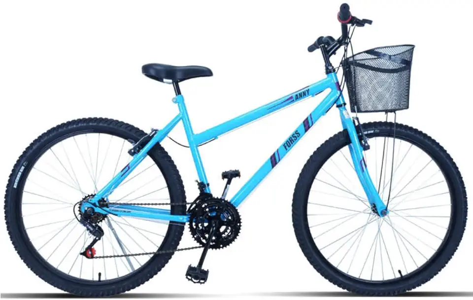 Bicicleta Bike Forss Anny Aro 26 Com Cestinha 18 Marchas