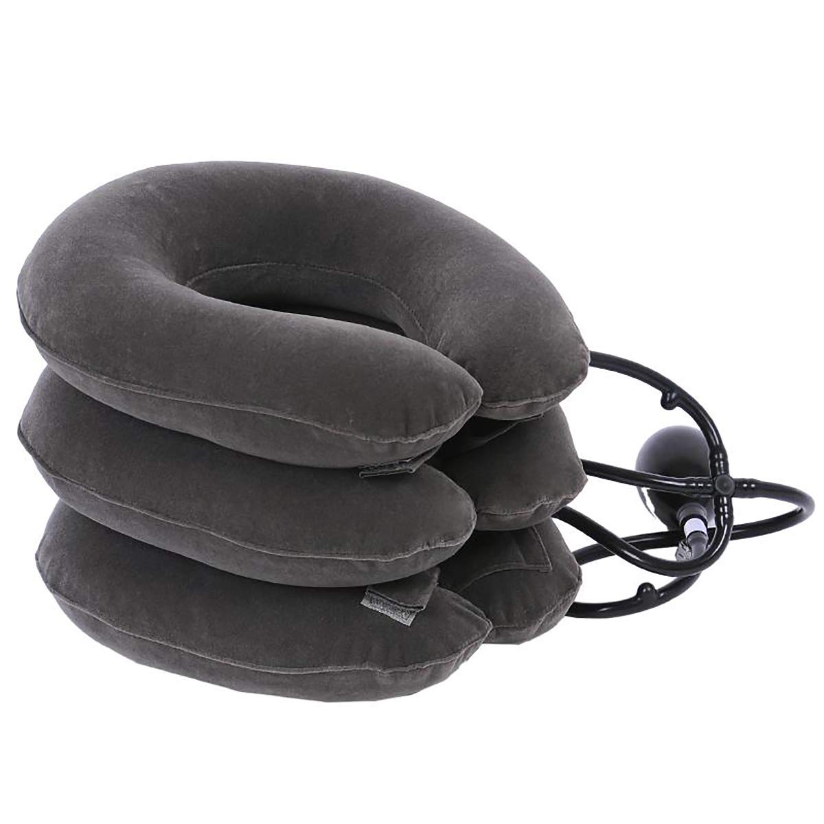 Cervicale per Collo Dispositivo di Trazione, Cuscino Gonfiabile per Cervicale, Cervicale Trazione, Collare per Cervicale Gonfiabile, Cuscino Sollievo Regolabile Supporto Domestico Casa e Ufficio