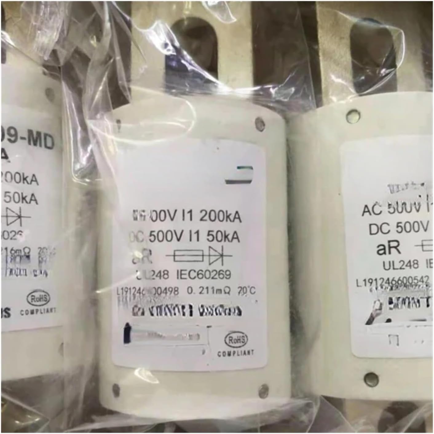 500V DC Cut Out Fuse Fused 325A