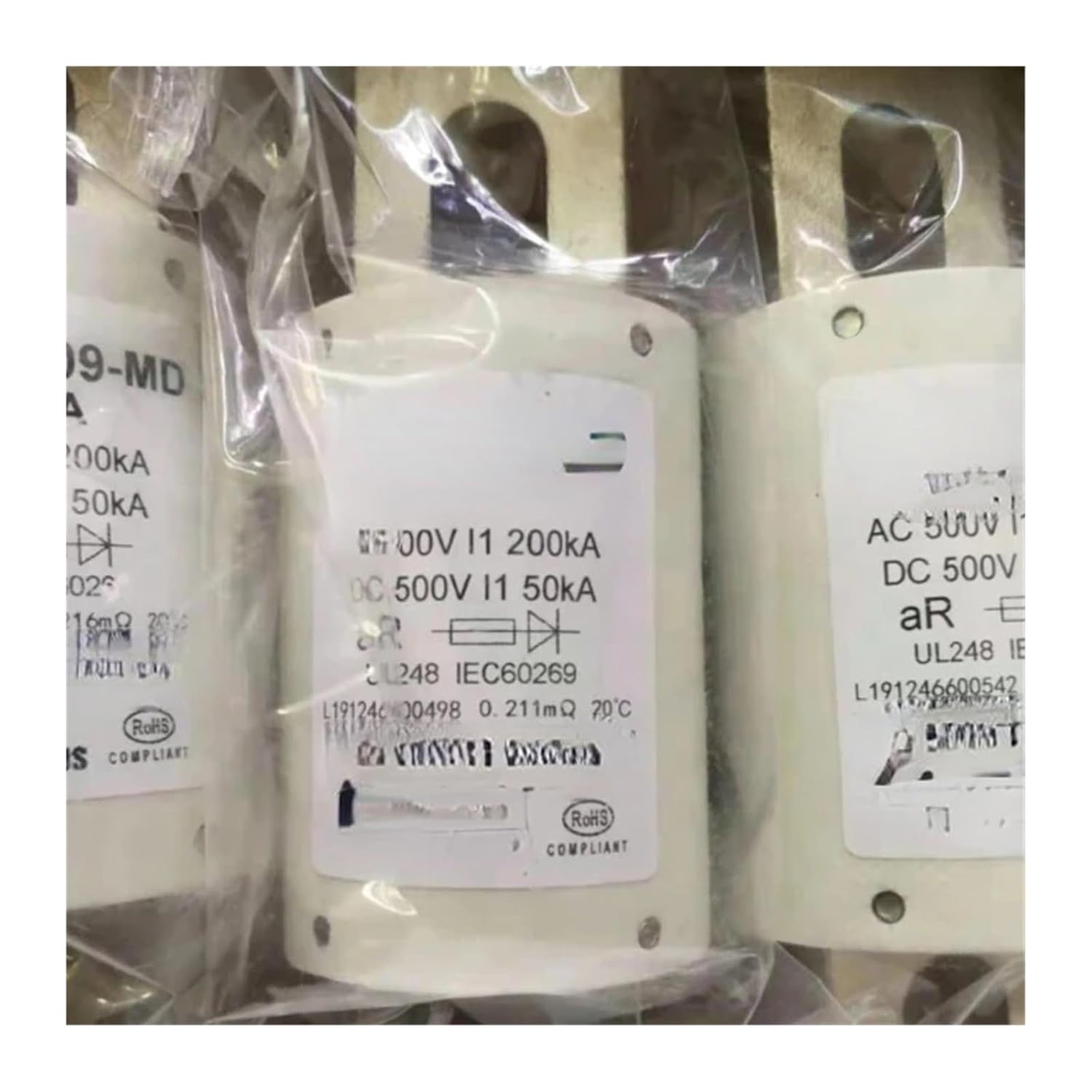 500V DC Cut Out Fuse Fused 325A
