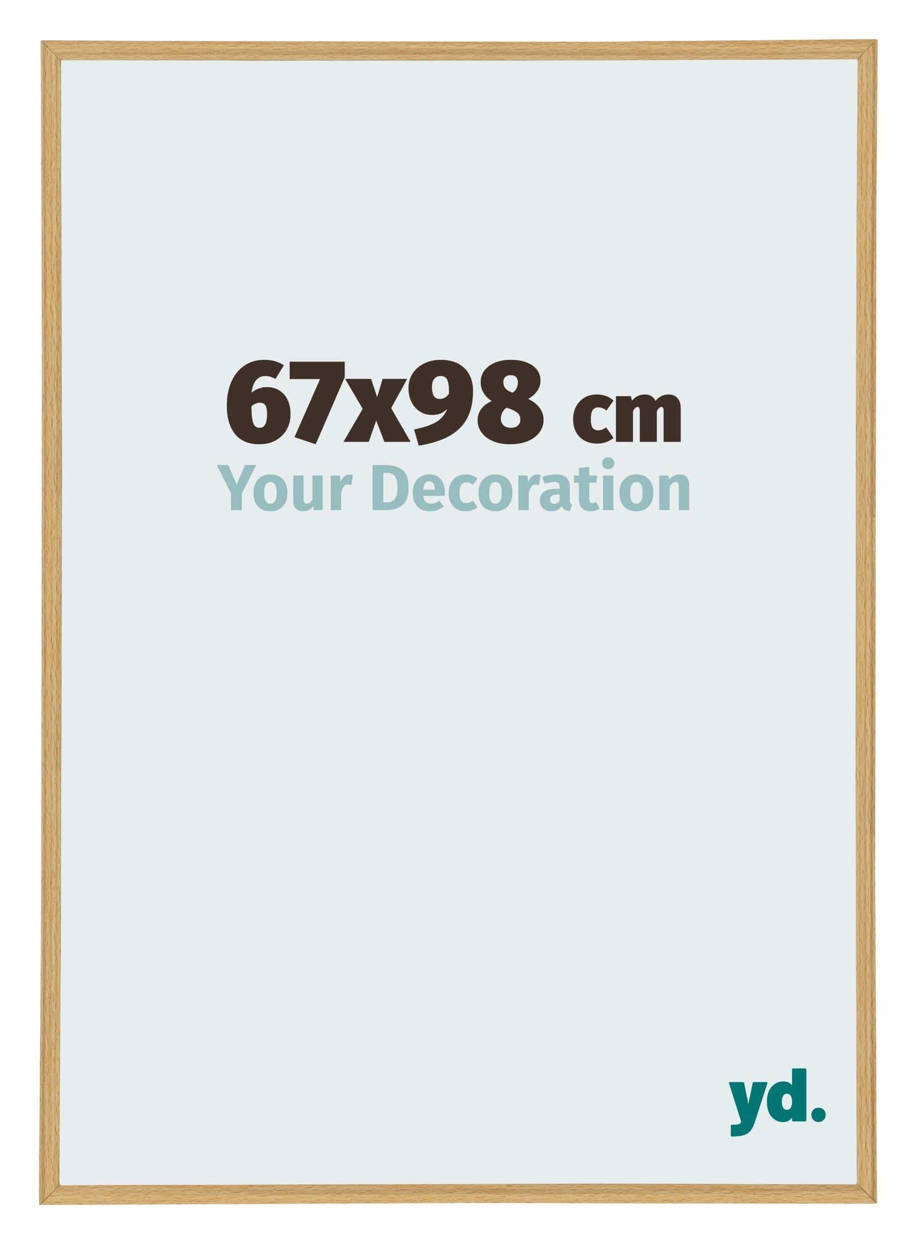 Your Decoration - Puzzle frame 67x98 - Beech Light - Puzzle frame 1500-2000 Pieces - Plastic Photoframe - Annecy