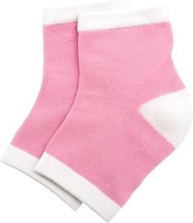Beaupretty 1 Par Protetor De Calcanhar Meias Hidratantes Para Pés Protetores De Pé De Gel De Silicone Para Os Pés Protetor De Gel De Silicone Meias De Calcanhar Meias De Spa Para Os Pés Capa