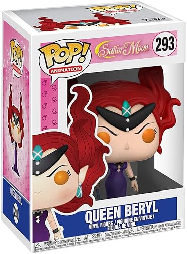 - Figura de Queen Beryl de Sailor Moon, de la marca Funko