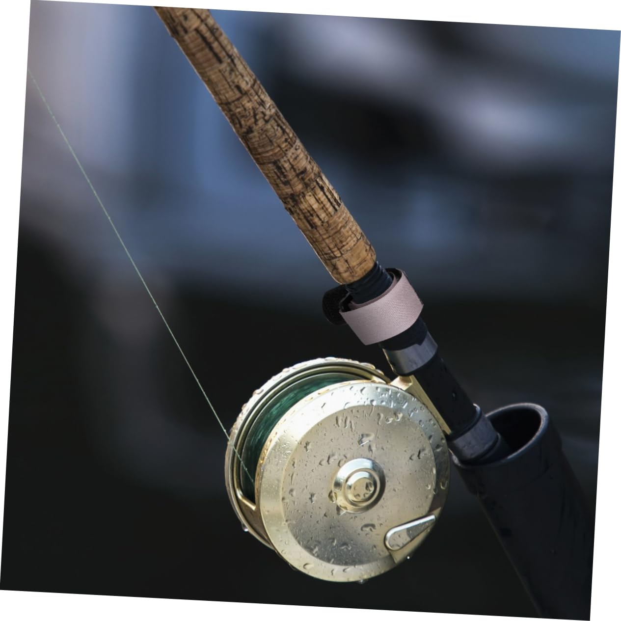 balacoo Fishing Supplies 10pcs Rod Binding Belt Non-slip Straps for Holder Accessories Random Color