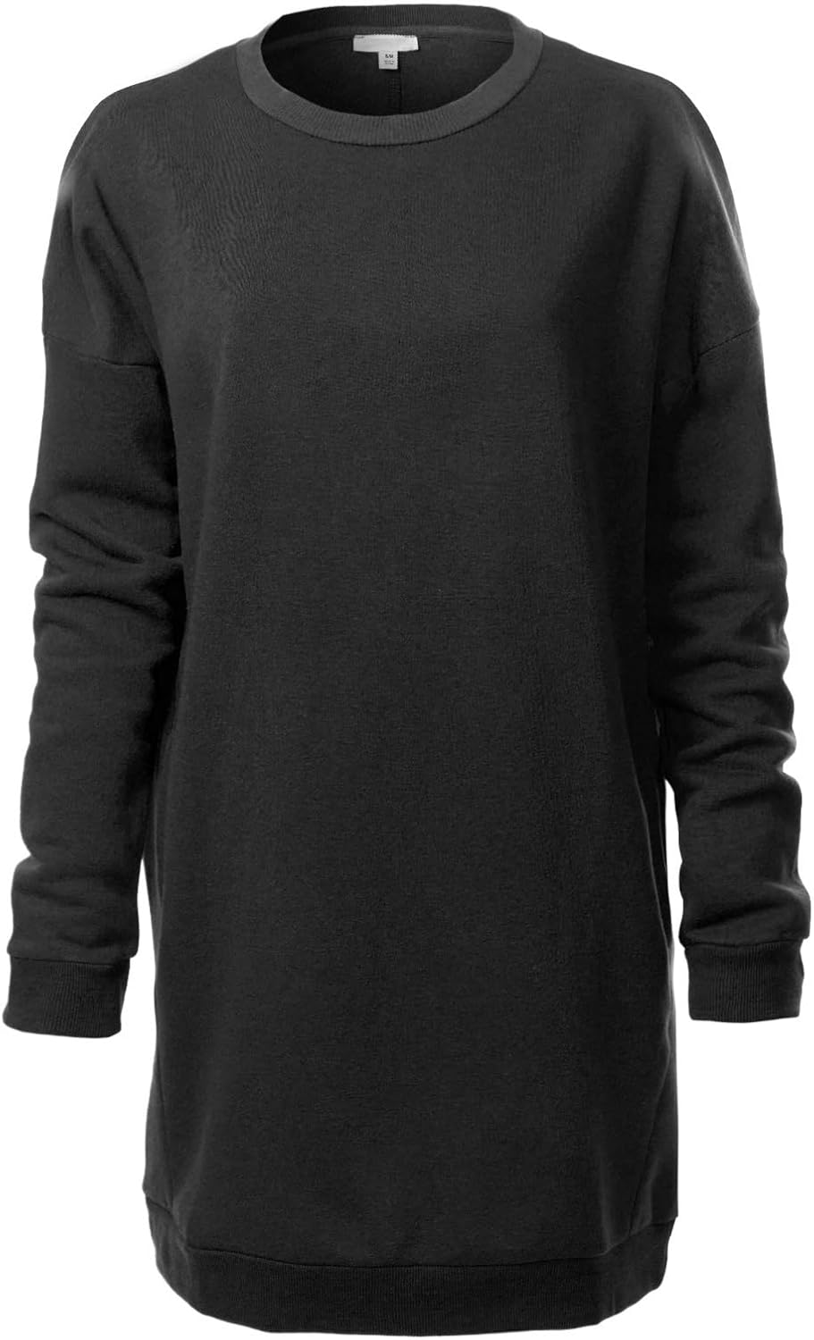 MixMatchy Women's Oversized Sweatshirts V-Neck Long Sleeve Tunic Pullover Fleece Sweater S-3X - Image 5