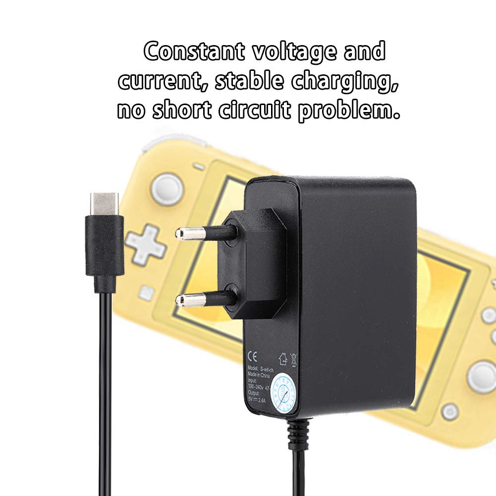Adaptador para Abs para Adaptador de Corriente DC 5V 2.4A Cargador 50 60Hz (EU 100 240V)